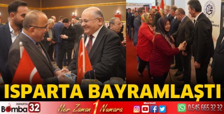 Isparta bayramlaştı 