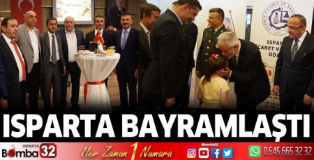 Isparta bayramlaştı