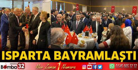 Isparta bayramlaştı