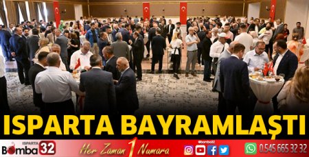 Isparta bayramlaştı