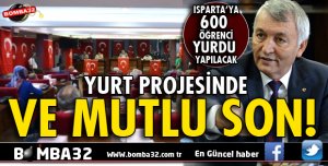 ISPARTA BELEDİYESİ ARSAYI TAHSİS ETTİ