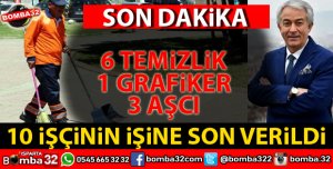 ISPARTA BELEDİYESİ DÜĞMEYE BASTI İŞTEN ÇIKARMALAR BAŞLADI
