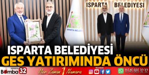 Isparta Belediyesi GES yatırımında öncü