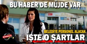 Isparta Belediyesi personel alacak