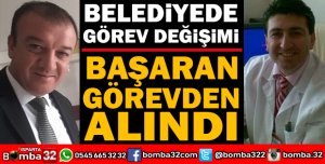 ISPARTA BELEDİYESİ SAĞLIK İŞLERİ MÜDÜRÜ DEĞİŞTİ