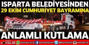 ISPARTA BELEDİYESİNDEN ANLAMLI KUTLAMA