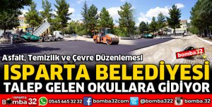 ISPARTA BELEDİYESİNDEN GELECEĞİMİZE BÜYÜK YATIRIM