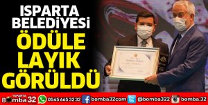 Isparta Belediyesine Gülaryum proje ödülü