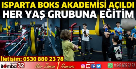 Isparta Boks Akademisi açıldı 