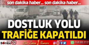 Isparta-Burdur dostluk yolu trafiğe kapatıldı