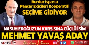 Isparta Burdur Pancar Ekicileri Kooperatifi Seçime Gidiyor, Mehmet Yavaş Aday