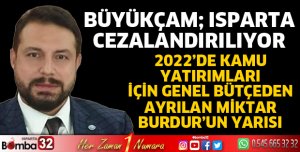 Isparta cezalandırılıyor