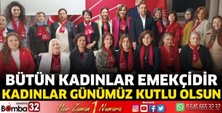 Isparta CHP Kadın Kolları 8 Mart Dünya Kadınlar Günü Mesajı