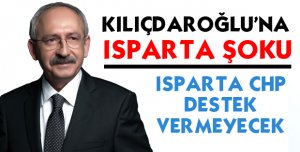 ISPARTA CHP YÖNETİMİ İMZA ATMADI