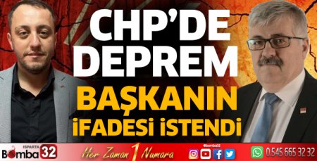 Isparta CHP’de deprem