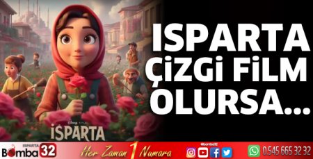 Isparta çizgi film olursa...