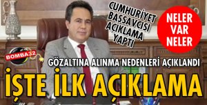 Isparta Cumhuriyet Başsavcılığından operasyon açıklaması