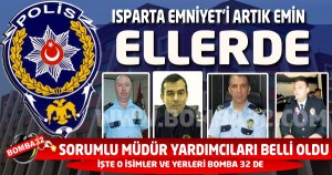 ISPARTA DA EMNİYET EMİN ELLERDE