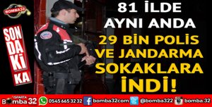 ISPARTA DAHİL 81 İLDE SOKAĞA İNDİLER