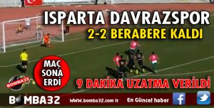 ISPARTA DAVRAZSPOR 2 SARAYÖNÜ BELEDİYESPOR 2 