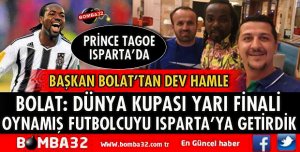 ISPARTA DAVRAZSPOR BOMBAYI PATLATTI