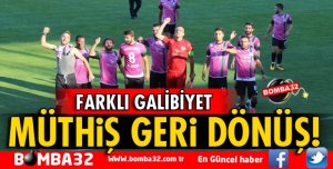 ISPARTA DAVRAZSPOR GÖLHİSAR'I FARKLI GEÇTİ