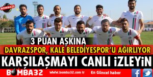 ISPARTA DAVRAZSPOR KALE BELEDİYESPOR'U AĞIRLIYOR