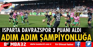 ISPARTA DAVRAZSPOR SARAYÖNÜSPOR'U AĞIRLIYOR