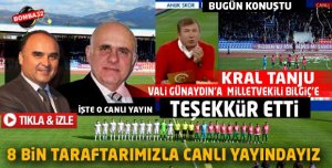 ISPARTA  DAVRAZSPOR ULUSAL KANALDA  İŞTE O CANLI YAYIN 