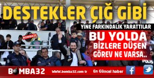 ISPARTA DAVRAZSPOR’A DESTEKLER ÇIĞ GİBİ ARTIYOR
