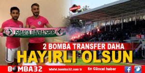 ISPARTA DAVRAZSPOR’DAN 2 TRANSFER DAHA
