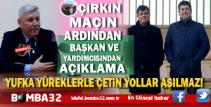 ISPARTA DAVRAZSPORUN BAŞKAN VE YARDIMCISINDAN AÇIKLAMA 