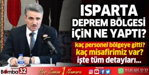 Isparta depremzede aileleri bağrına bastı 