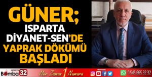 Isparta Diyanet-Sen’de yaprak dökümü başladı