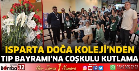 Isparta Doğa Koleji Tıp Bayramı’nı kutladı