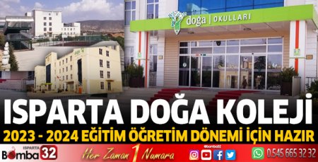 Isparta Doğa Koleji yeni döneme hazır