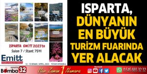 Isparta, dünyanın en büyük turizm fuarında yer alacak