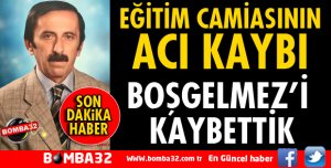 ISPARTA EĞİTİM CAMİASININ ACI KAYBI