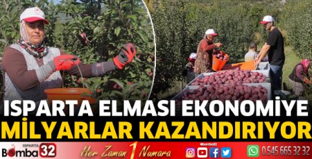 Isparta Elması ekonomiye milyarlar kazandırıyor