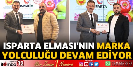 Isparta Elması’ının marka yolculuğu devam ediyor