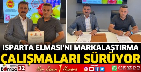 Isparta Elması'nı markalaştırma çalışmaları sürüyor