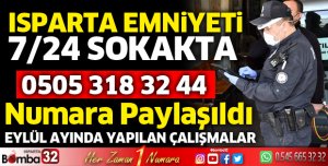 Isparta Emniyeti her an yanınızda