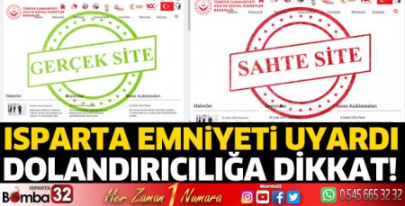 Isparta emniyeti uyardı