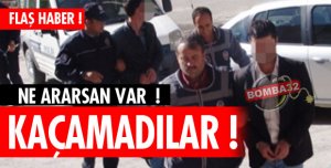 ISPARTA EMNİYETTEN KAÇAMADILAR 