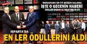 Isparta enleri ödülleri aldı 