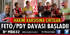 ISPARTA FETÖ/PDY DAVASI BUGÜN BAŞLADI