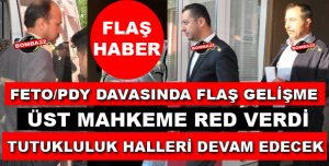 ISPARTA FETO/PDY DAVASINDA SON DAKİKA GELİŞMESİ....
