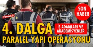 ISPARTA FETÖ/PDY OPERASYONUNDA 4. DALGA BAŞLADI