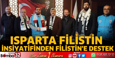 Isparta Filistin İnsiyatifinden Filistin'e destek