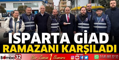 Isparta GİAD ramazanı karşıladı